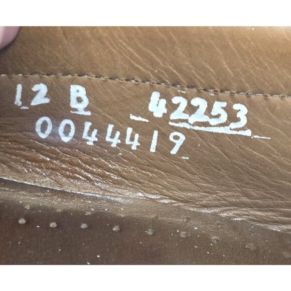 Allen Edmonds Nashua Slip On Tassel Leather Loafers Tan Brown Size 12 B main image 12